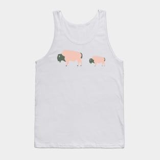 Bison And Baby (Graze) Tank Top